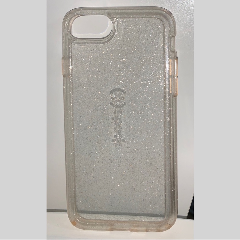 Speck iPhone 7/8 Clear Glitter Case